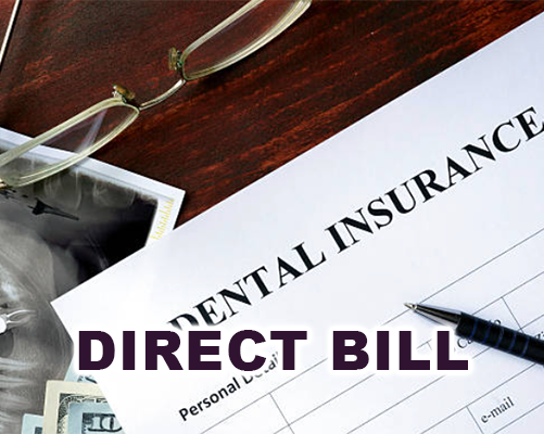 Direct Billing Banner at Nanton Dental