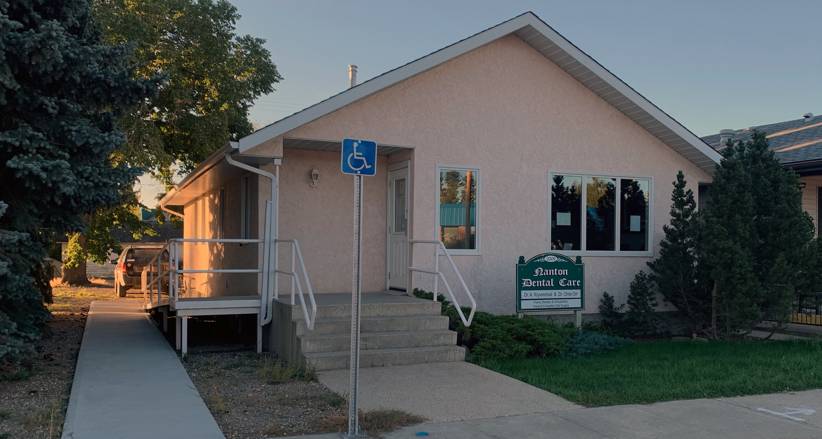 Nanton Dental Care Building from the front