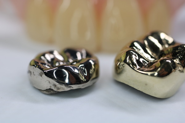 Two Metal Crowns